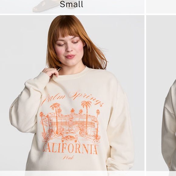 PINK Victoria's Secret california Graphic Sweater - Picture 2 of 3